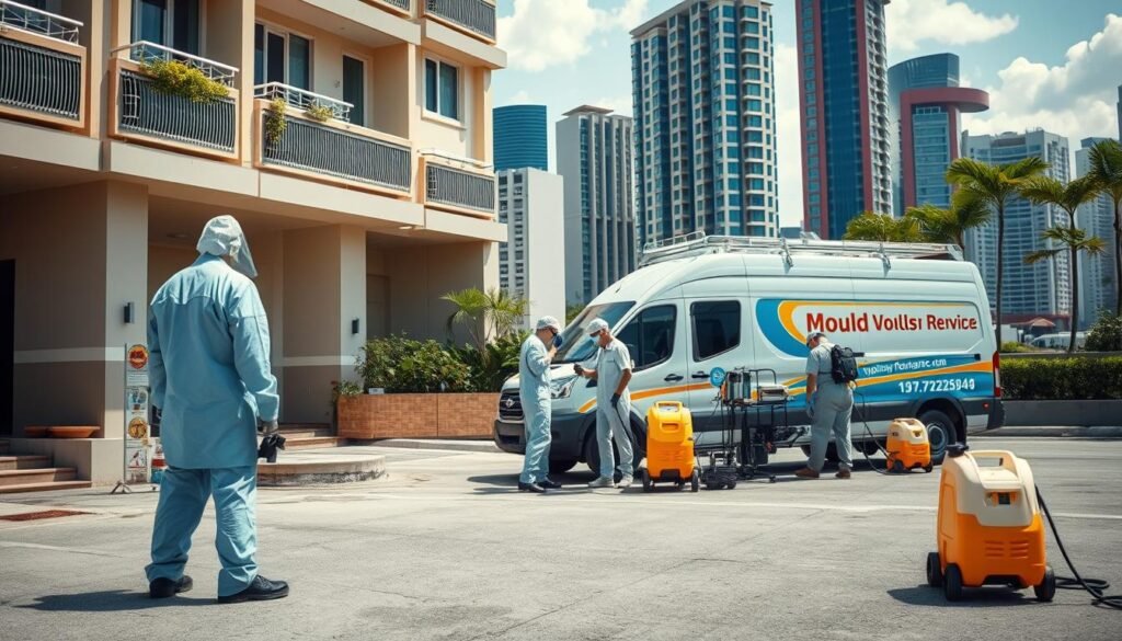 professional mould removal services in Singapore