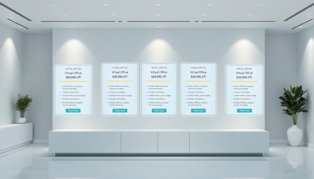 virtual office packages and pricing