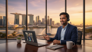 virtual office singapore company website listing