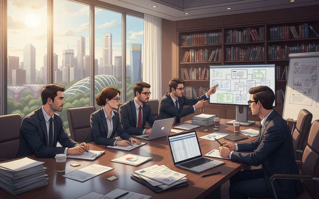 due diligence process singapore business acquisition