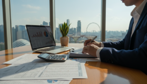 singapore company tax calculation