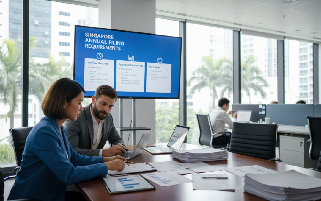 singapore company annual filing requirements