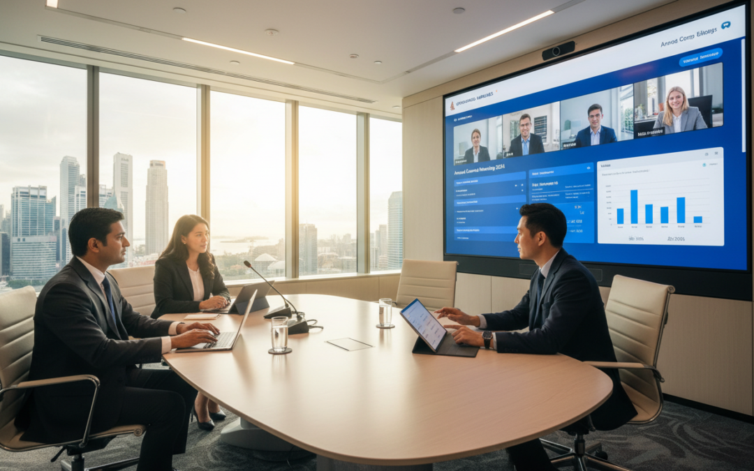 Virtual AGM Singapore Compliance: A Comprehensive Guide