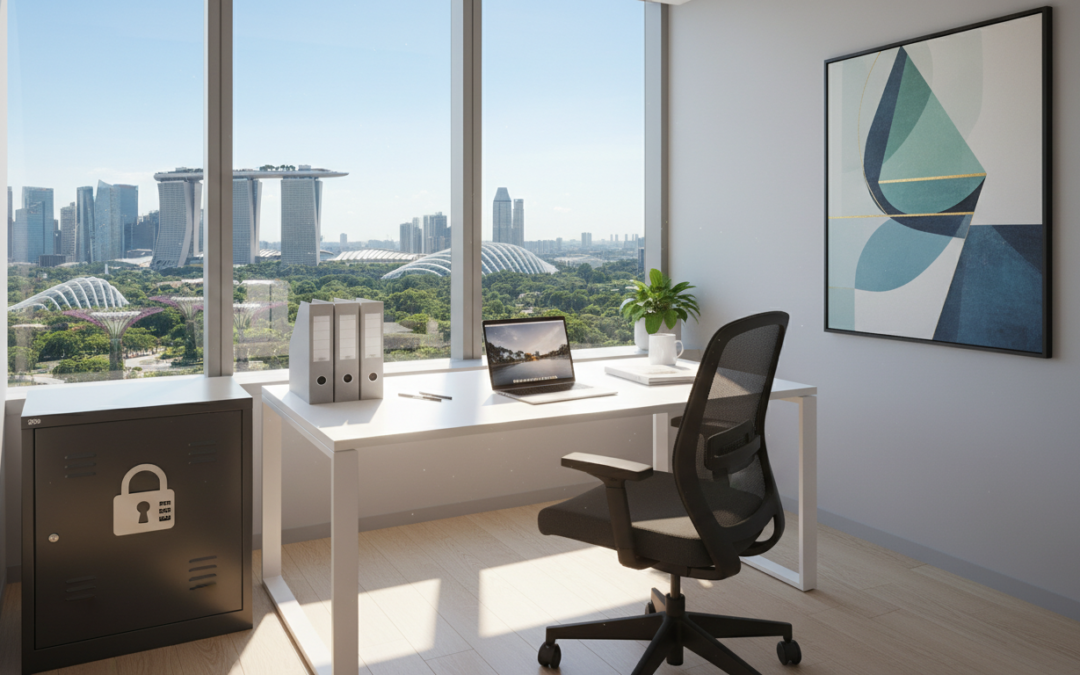 virtual office singapore secure mail storage