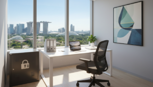 virtual office singapore secure mail storage
