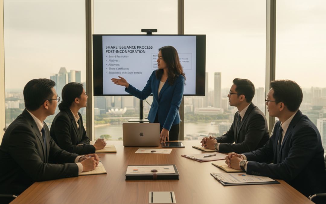 How to Issue Shares After Incorporation in Singapore