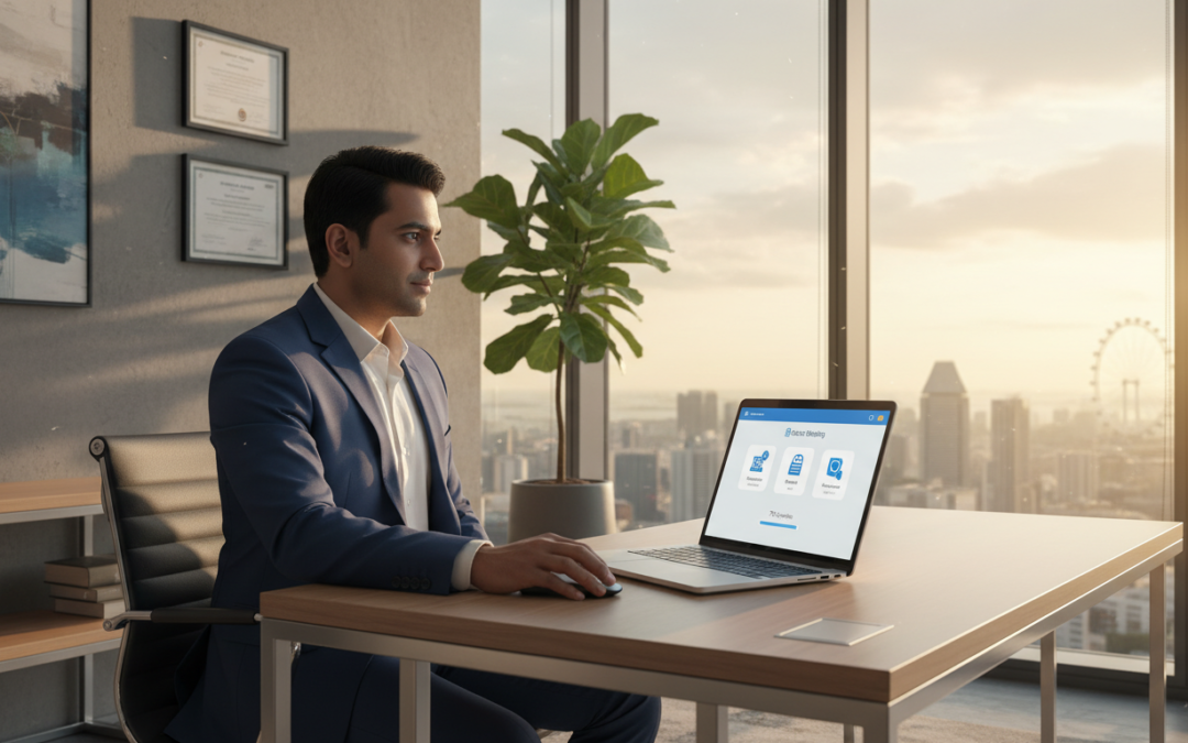 singapore business bank account online opening