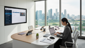 virtual office singapore bank correspondence handling