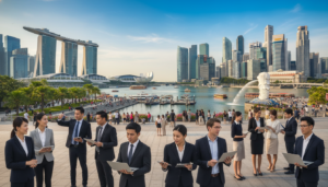 using singapore as international business hub
