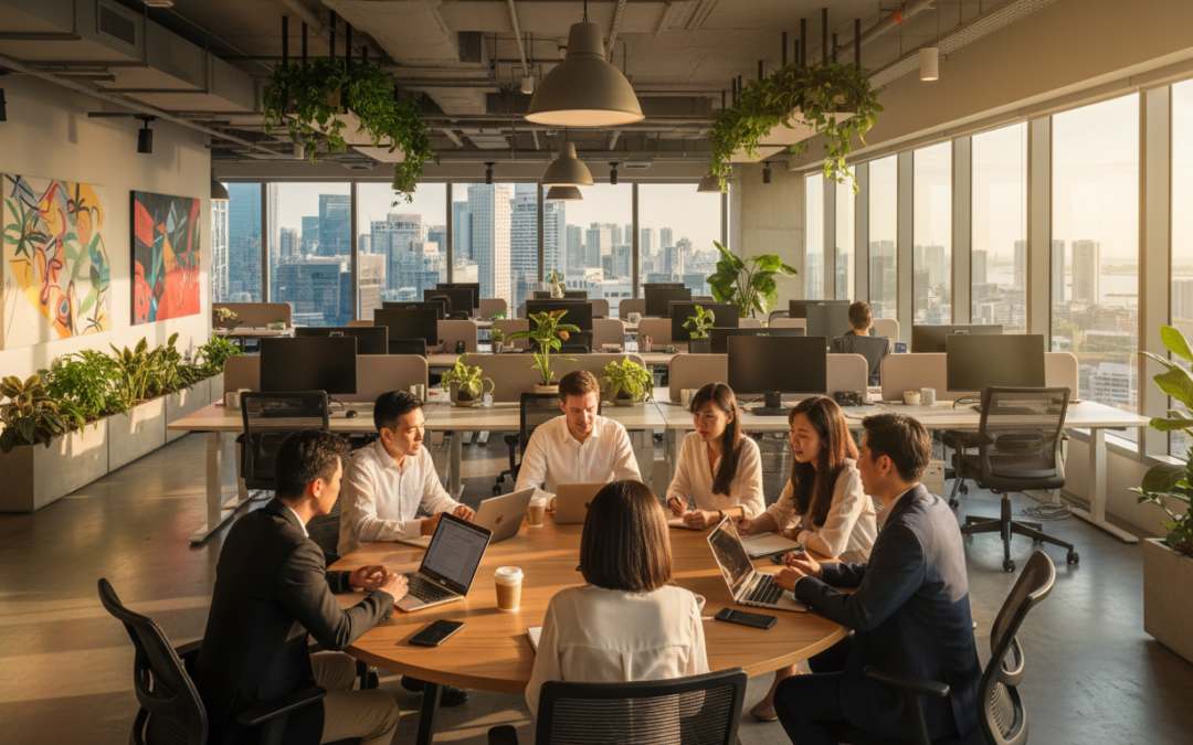 virtual office singapore coworking access add on