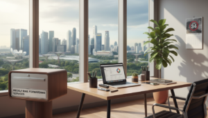 virtual office singapore weekly mail forwarding