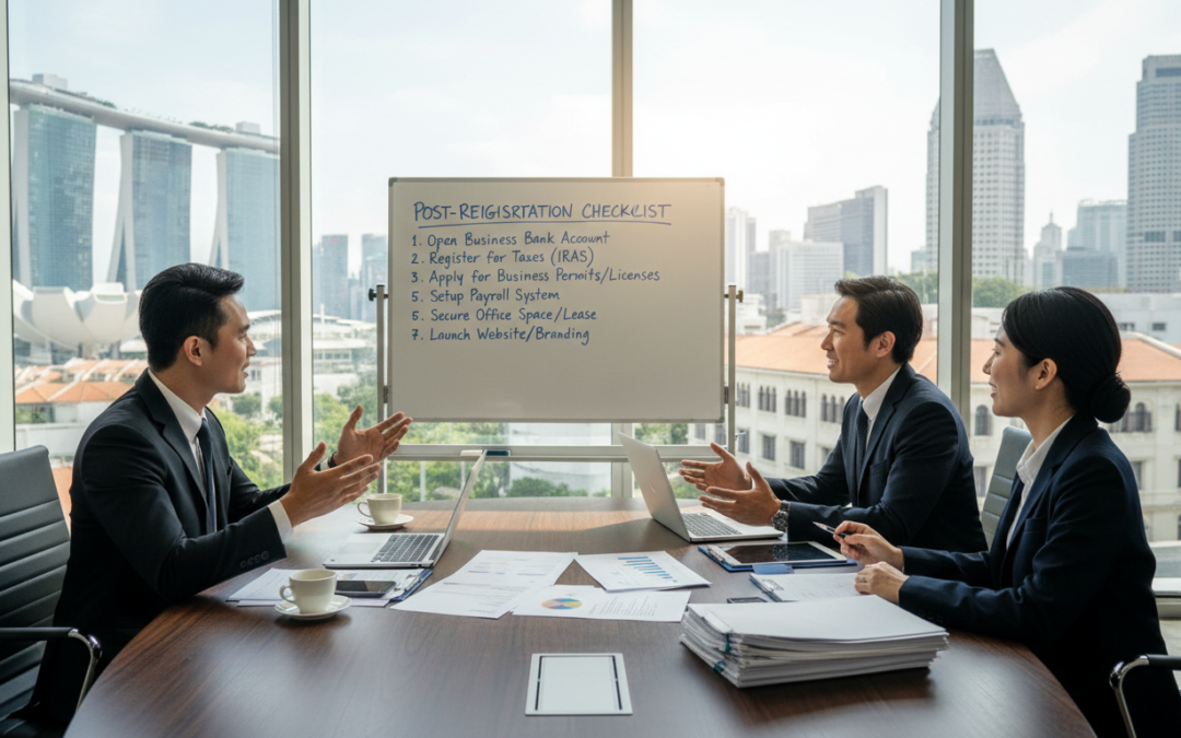 Guide: What to Do After Registering Company in Singapore