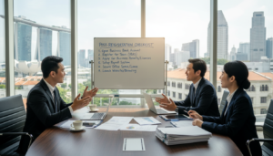 what to do after registering company in singapore