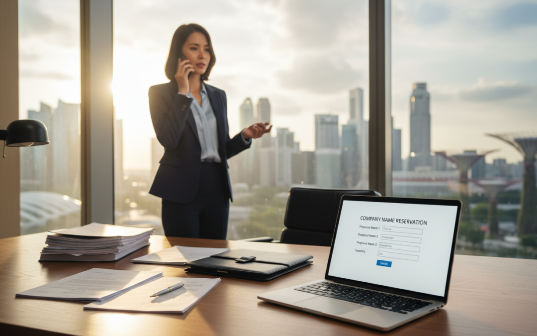 How to Reserve a Company Name in Singapore