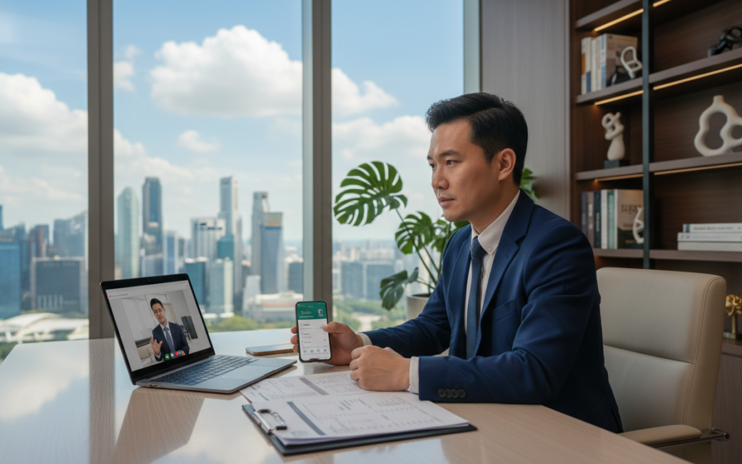 virtual office singapore bank account opening support