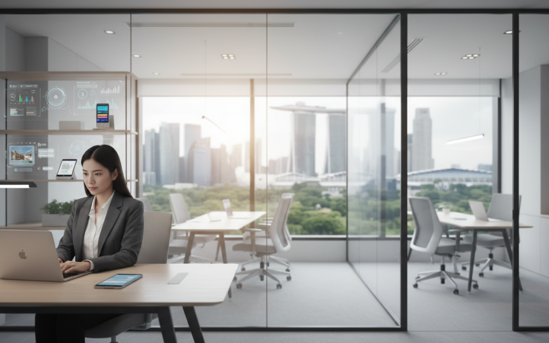 virtual office singapore notification via sms