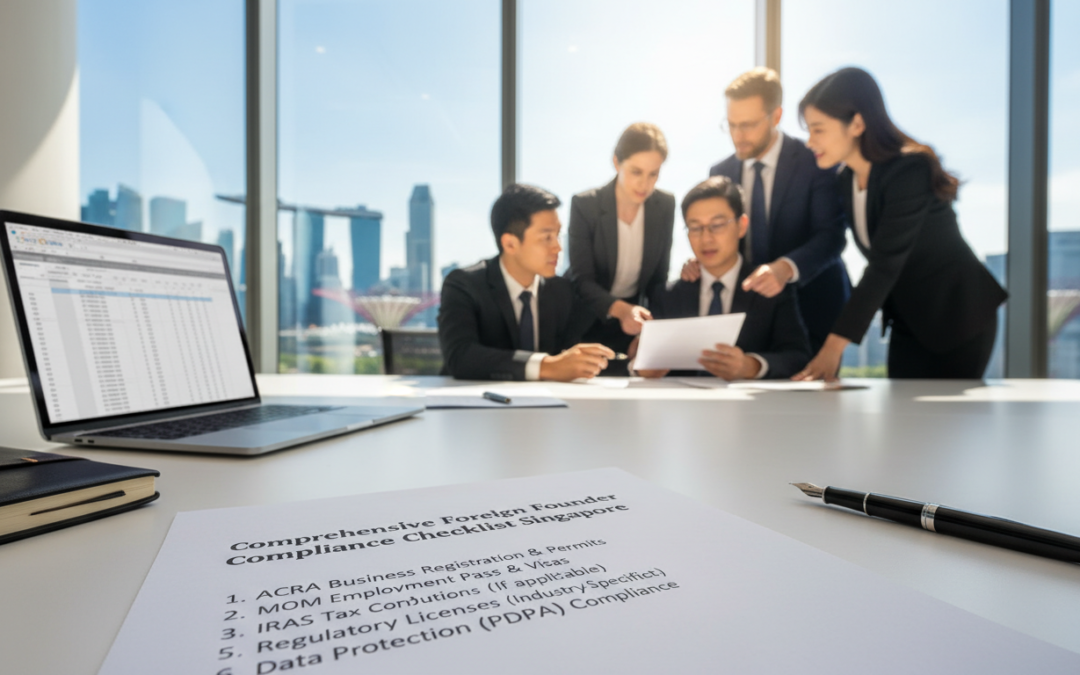 foreign founder compliance checklist singapore