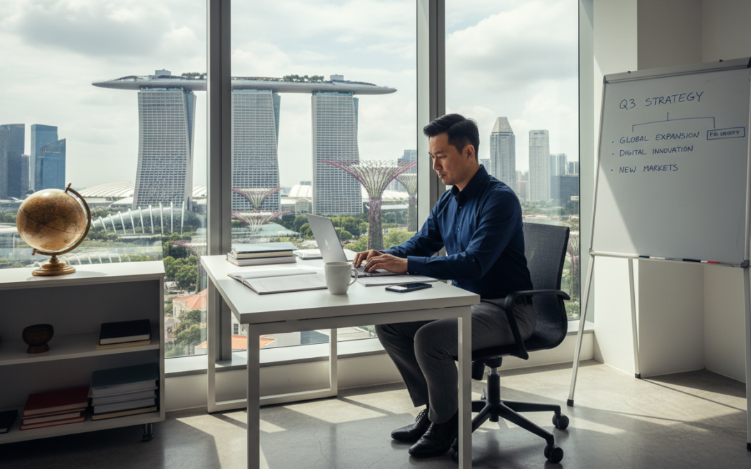 operating singapore company while living overseas