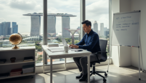 operating singapore company while living overseas