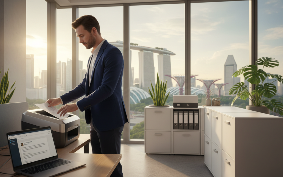 virtual office singapore scanning and email forwarding
