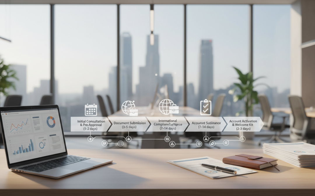 Bank Account Opening Timeline for Foreign Owned Singapore Company Explained